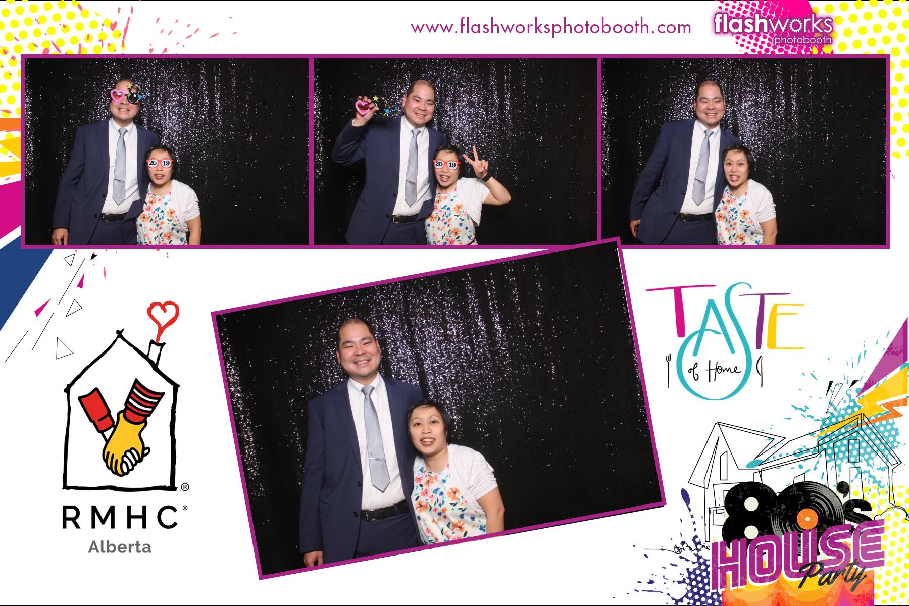 RMHC Alberta - Taste of Home Gala - 80s House Party | View more photos from the event at gallery.flashworksphotobooth.com/u/FlashworksPhotoboothInc/RMHC-Alberta-Taste-of-Home-Gala-80s-House-Party